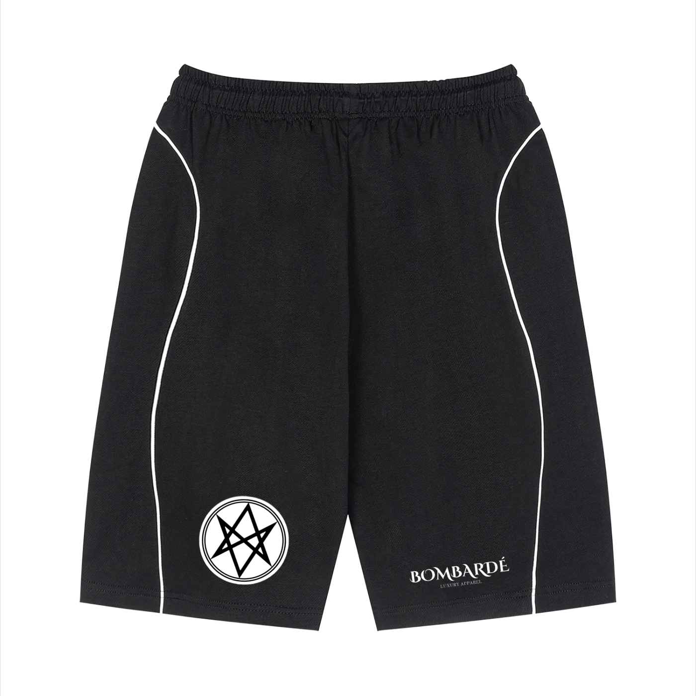Bombardé Unisex Piping Drawstring Shorts