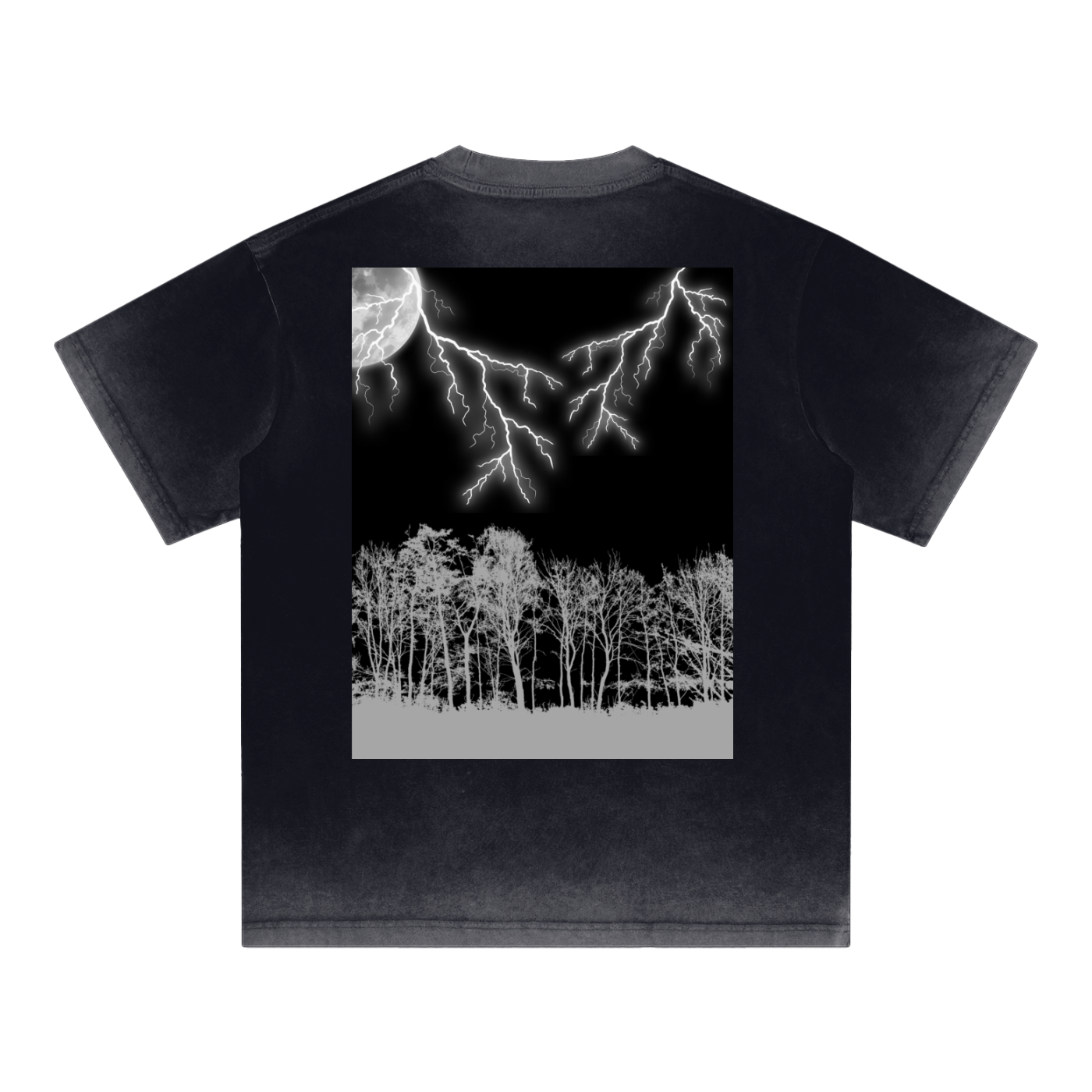 Bombardé Reverse Dyed Loose Cotton T-Shirt