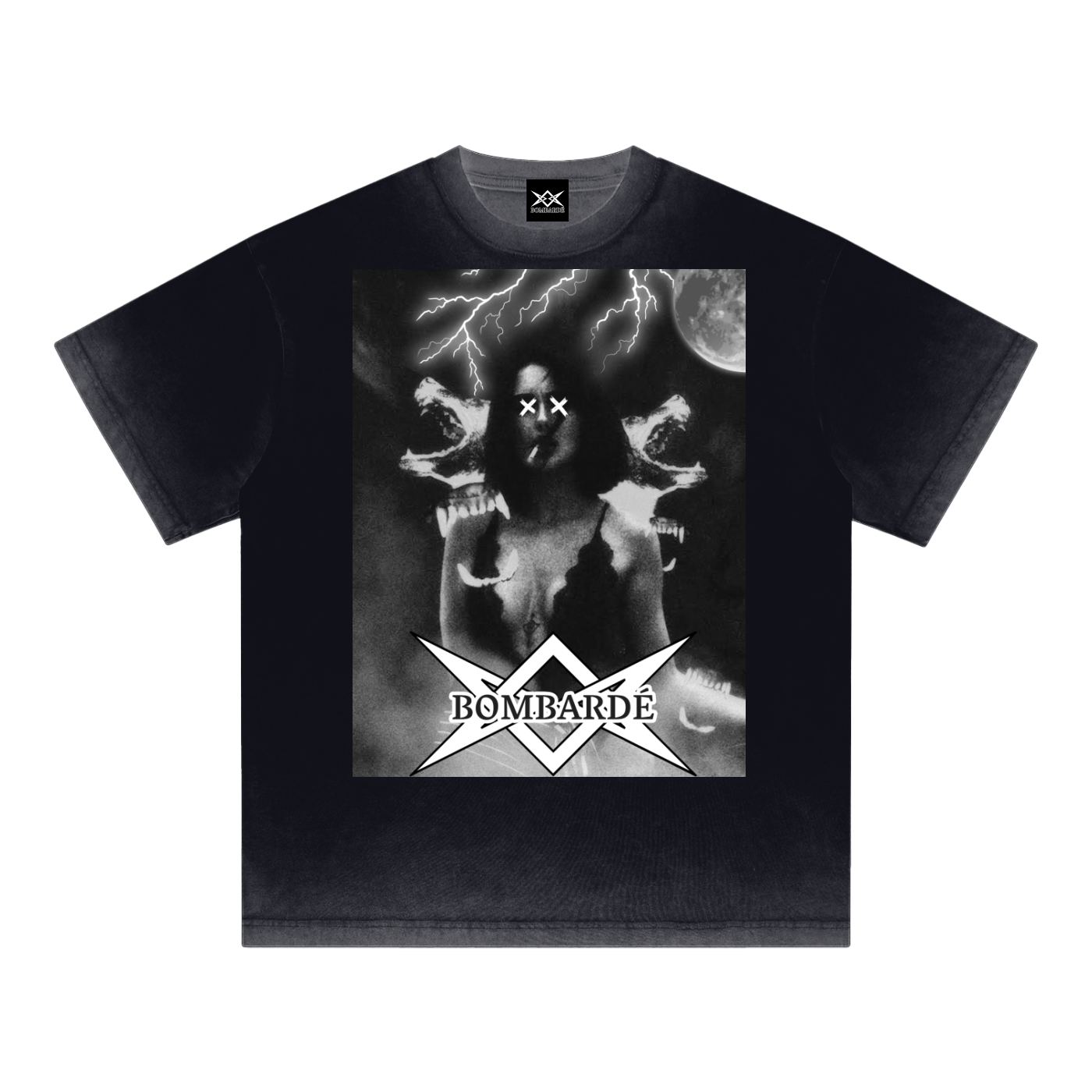 Bombardé Reverse Dyed Loose Cotton T-Shirt