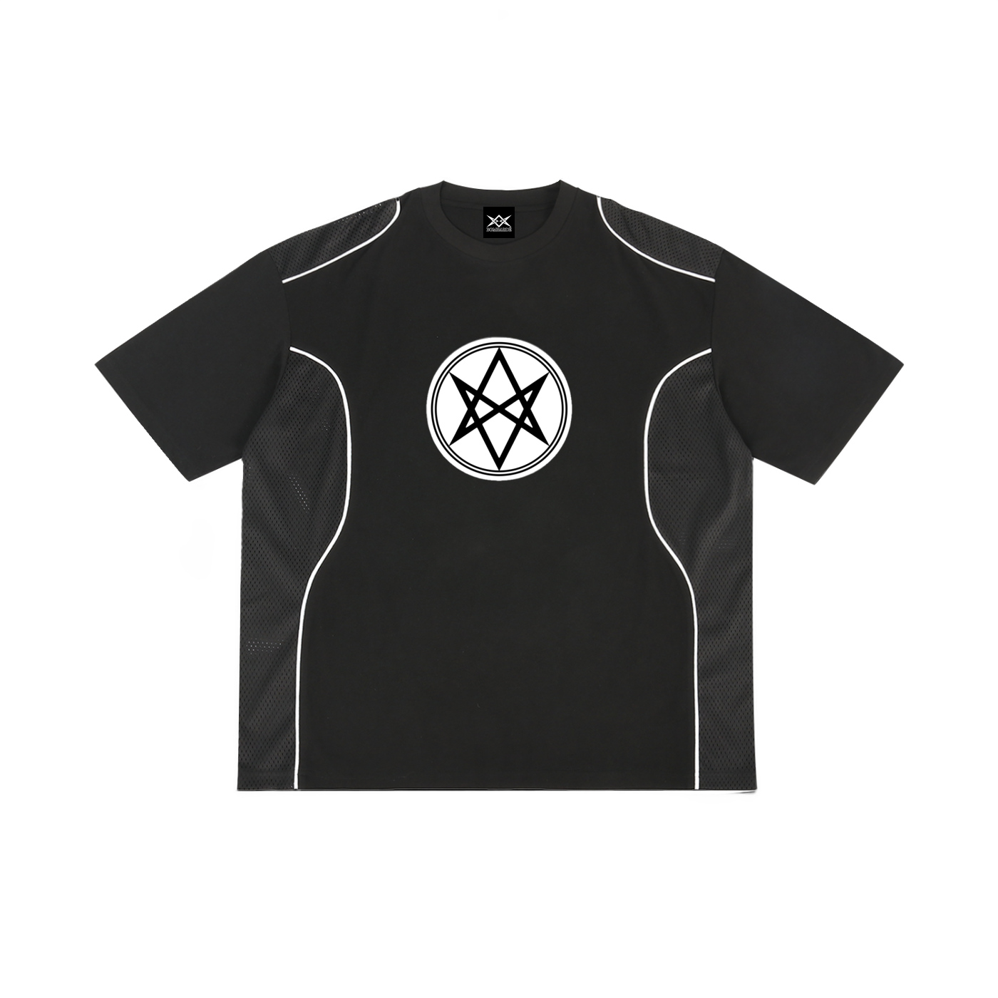 Bombardé Contrast Piped Panel T-Shirt
