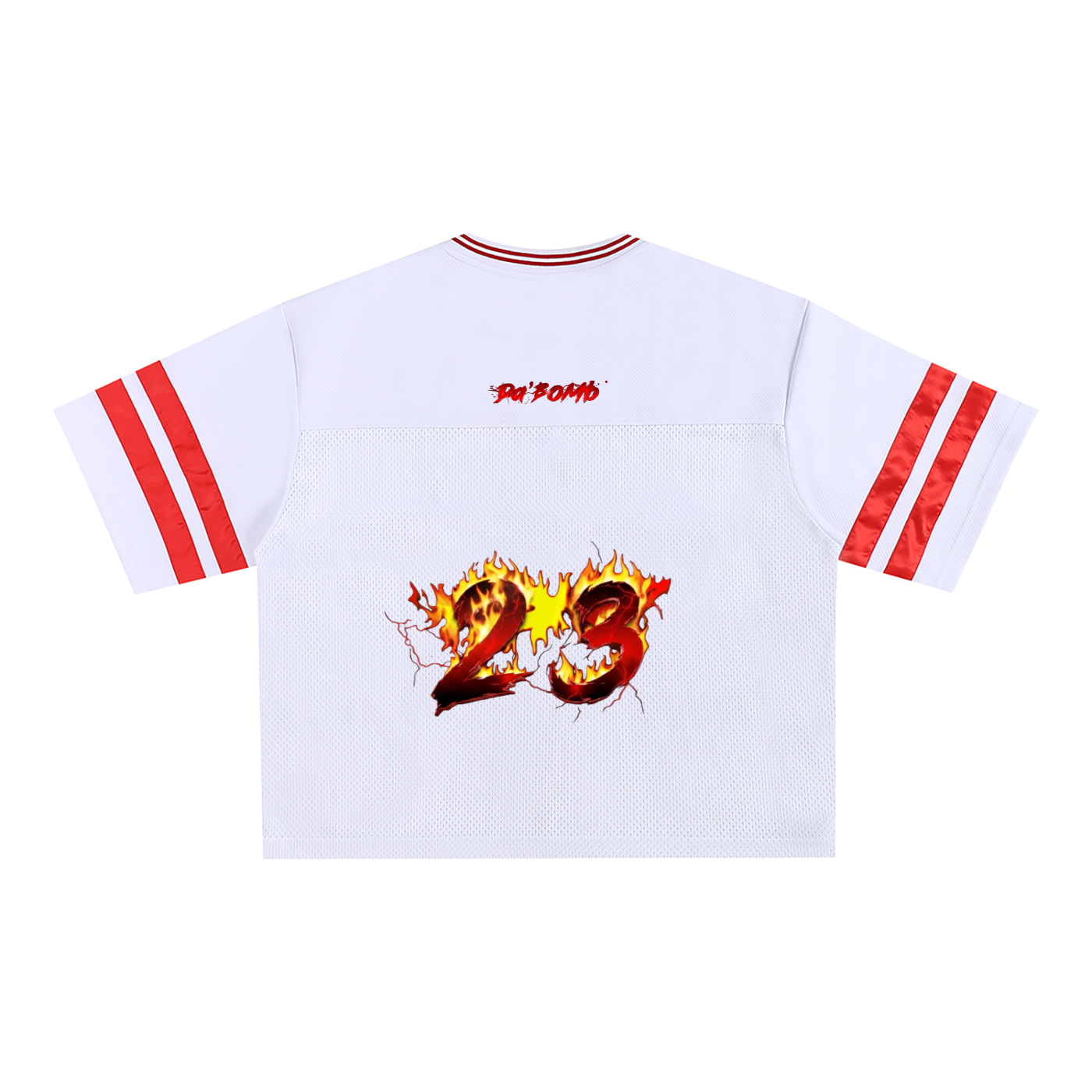 Bombardé Taped Mesh Boxy Football Jersey