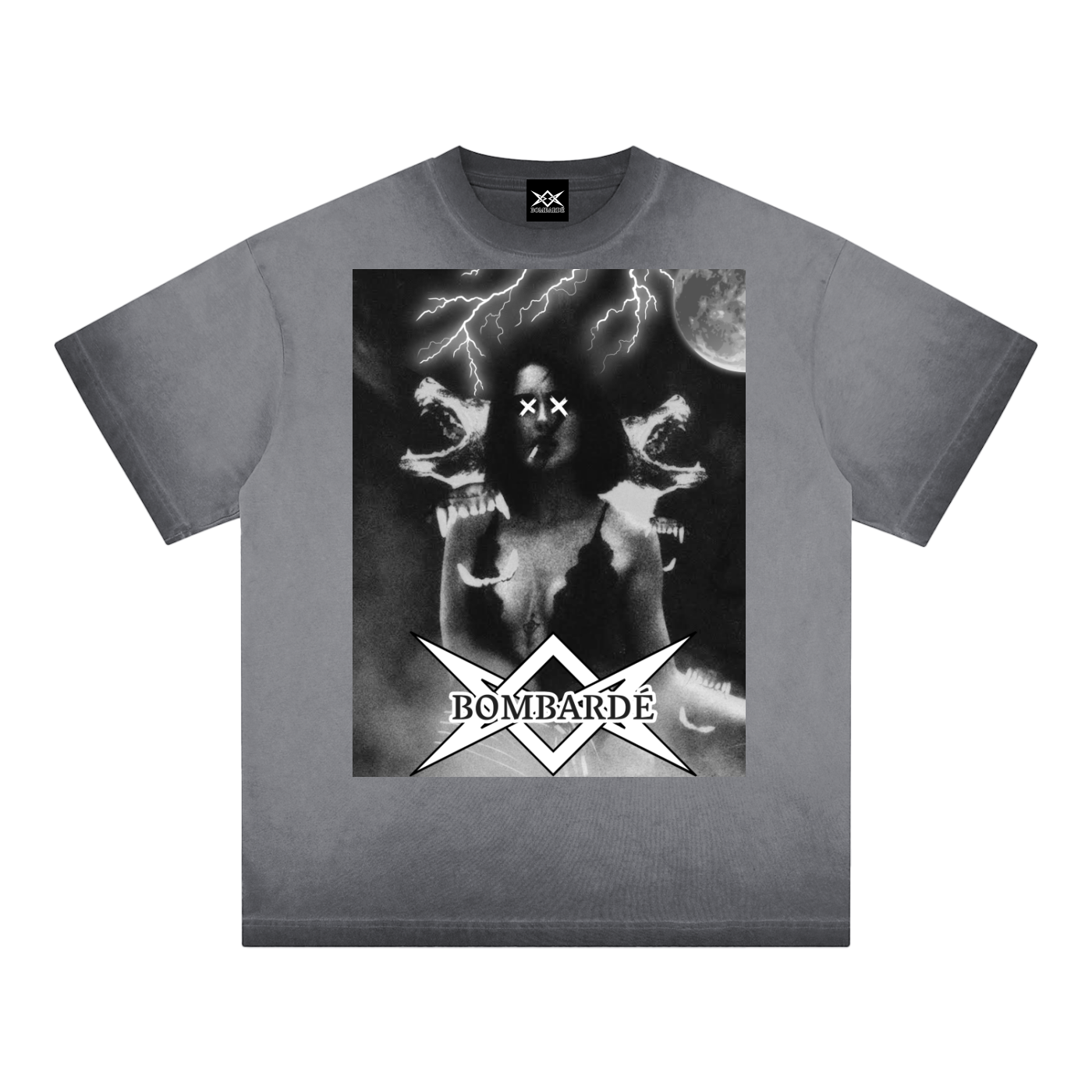Bombardé Reverse Dyed Loose Cotton T-Shirt