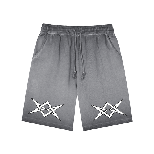 Bombardé Reverse Dyed Loose Cotton Sweatshorts